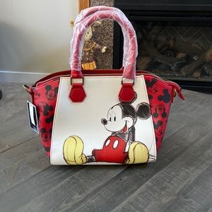 Mickey Mouse Loungefly Sketch Satchel Bag